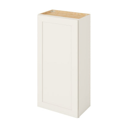 21"W x 42"H Wall Cabinet with Single Door and Three Shelves in Catalina Shell White