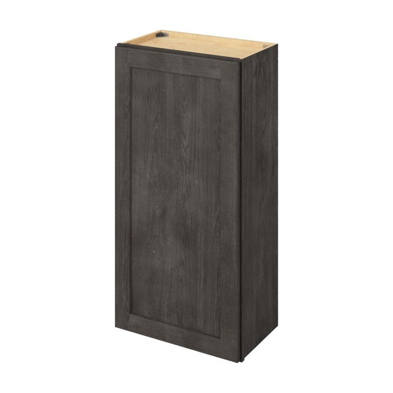21"W x 42"H Wall Cabinet with Single Door and Three Shelves in Catalina Slate