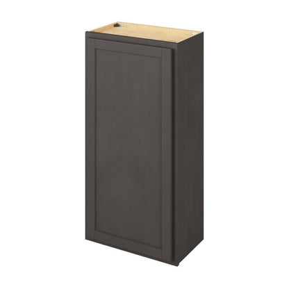 21"W x 42"H Wall Cabinet with Single Door and Three Shelves in Hatteras Slate