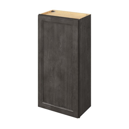 21"W x 42"H Wall Cabinet with Single Door and Three Shelves in Maui Slate