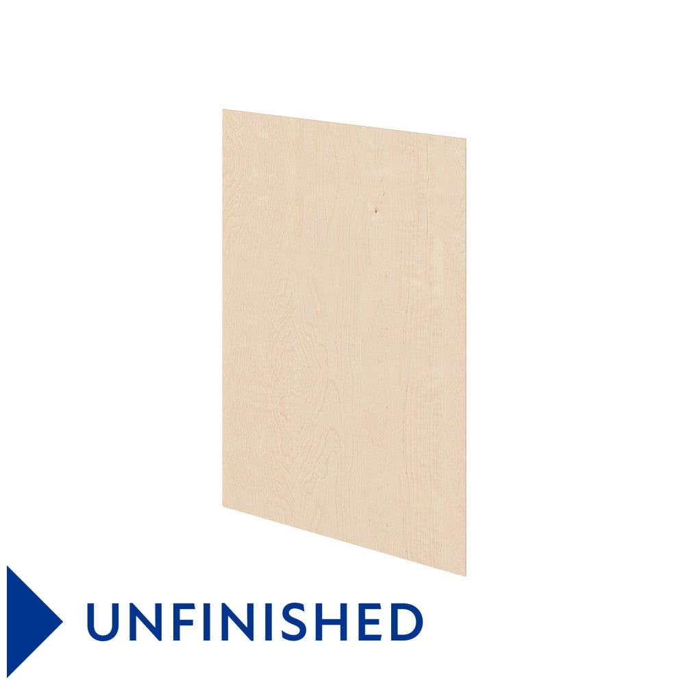 23.25"W x 34.5"H Base End Panel in Unfinished