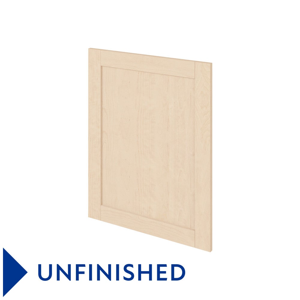 24"W Base Decorative End Panel in Catalina Unfinished
