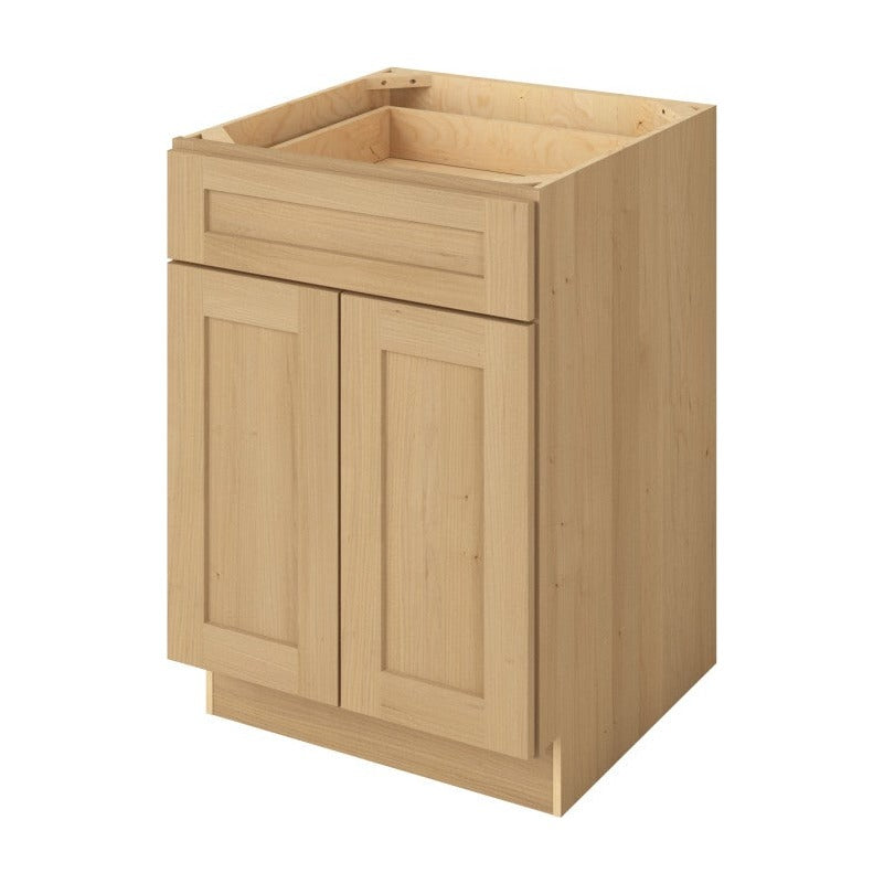24"W Base Cabinet with Double Doors and One Drawer in Catalina Sandstone