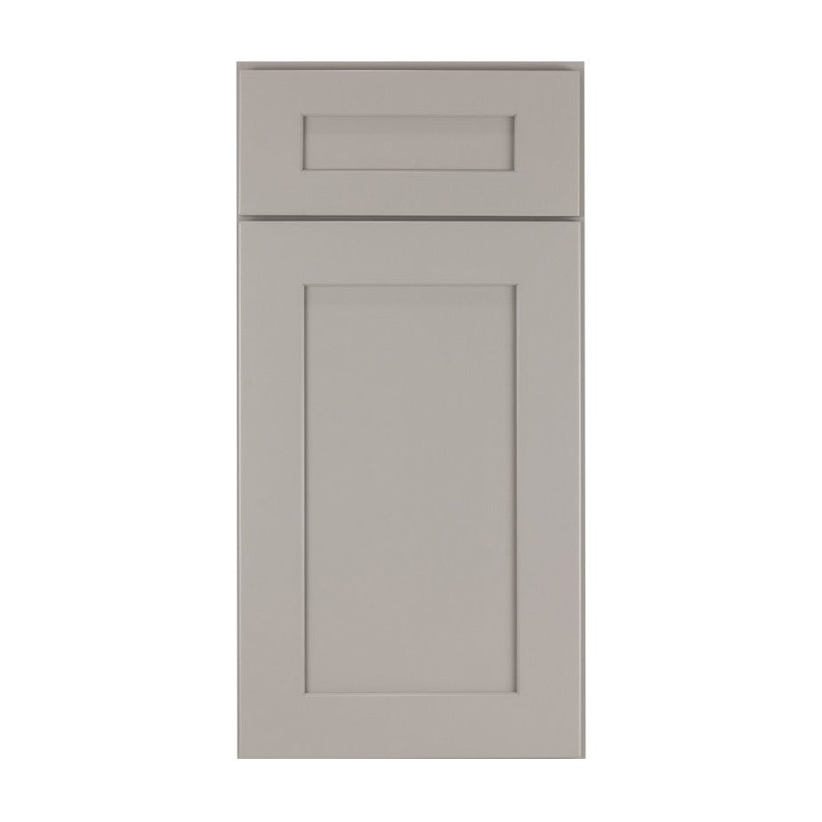 24"W Three Drawer Base Cabinet in Catalina Pebble Grey, view 2