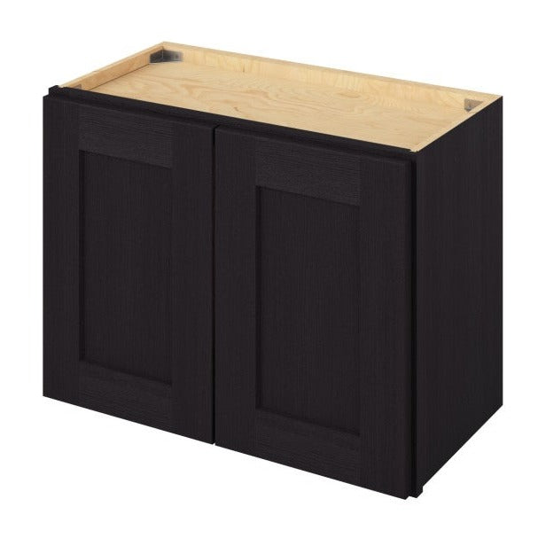 24"W x 18"H Wall Cabinet with Double Doors in Catalina Espresso