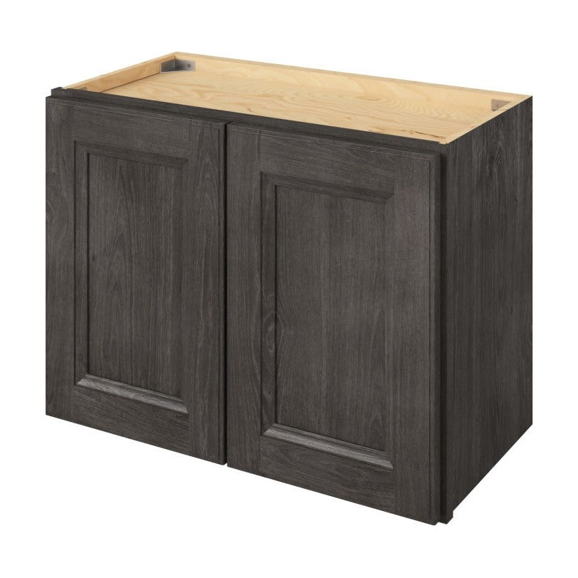 24"W x 18"H Wall Cabinet with Double Doors in Maui Slate