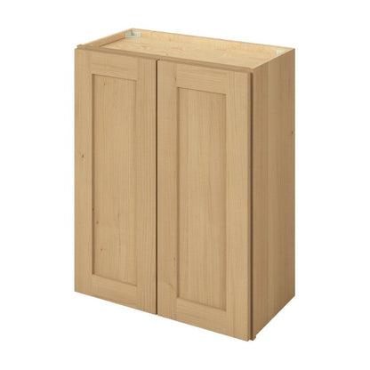 24"W x 30"H Wall Cabinet with Double Doors and Two Shelves in Catalina Sandstone