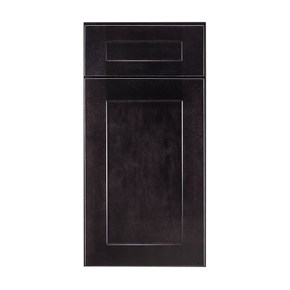 24"W x 30"H Wall Diagonal Corner Cabinet with Single Door and Two Shelves in Catalina Espresso, view 2