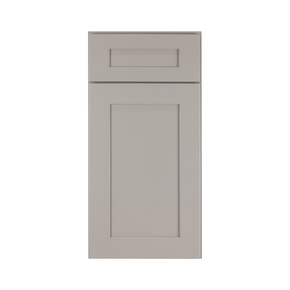 24"W x 30"H Wall Diagonal Corner Cabinet with Single Door and Two Shelves in Catalina Pebble Grey, view 2