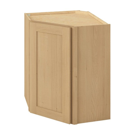 24"W x 30"H Wall Diagonal Corner Cabinet with Single Door and Two Shelves in Catalina Sandstone