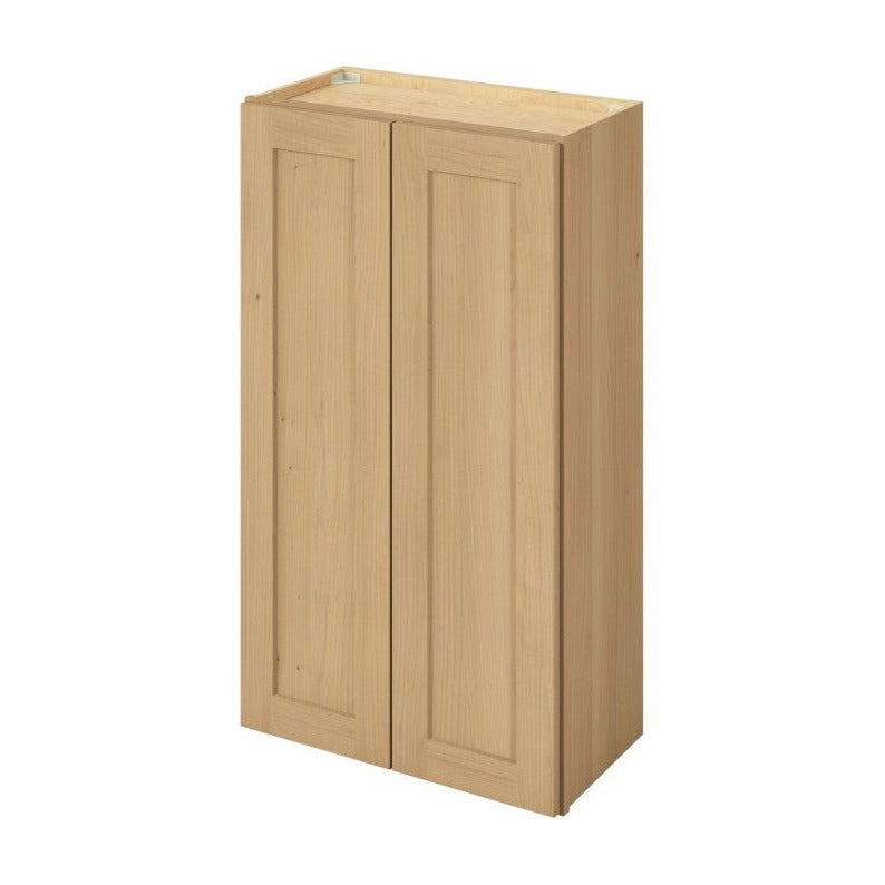 24"W x 42"H Wall Cabinet with Double Doors and Three Shelves in Catalina Sandstone