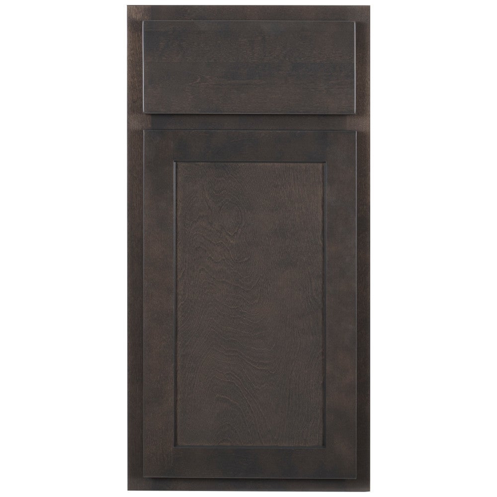 27"W x 36"H Wall Cabinet with Double Doors and Two Shelves in Hatteras Slate, view 2