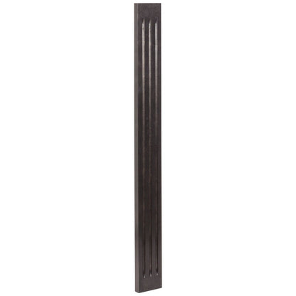 3"W x 30"H Fluted Filler in Espresso