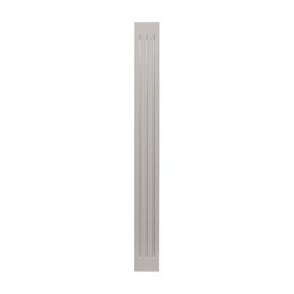 3"W x 30"H Fluted Filler in Pebble Grey, view 2