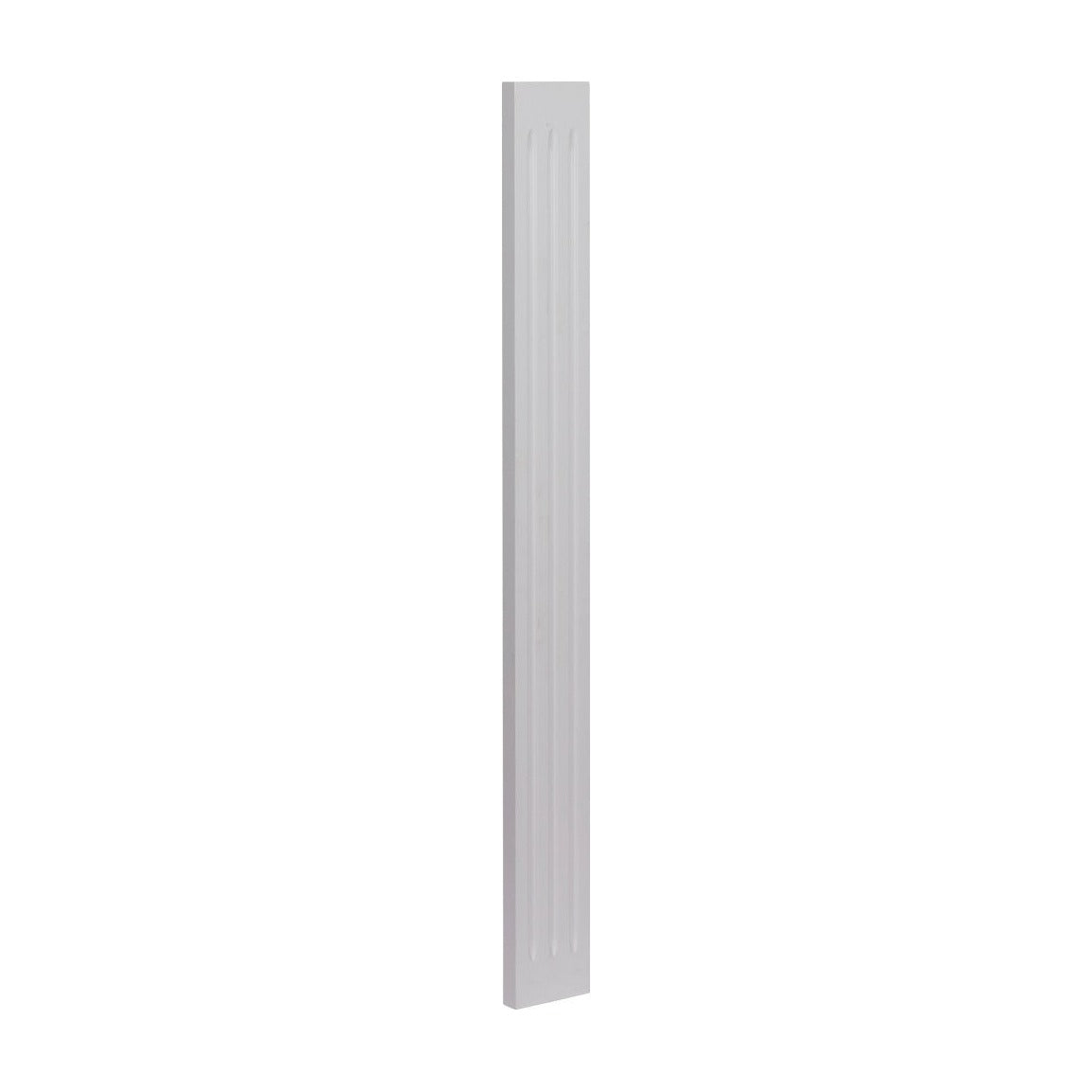 3"W x 30"H Fluted Filler in Polar White