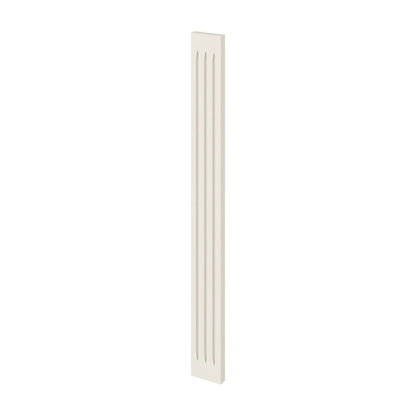 3"W x 30"H Fluted Filler in Shell White