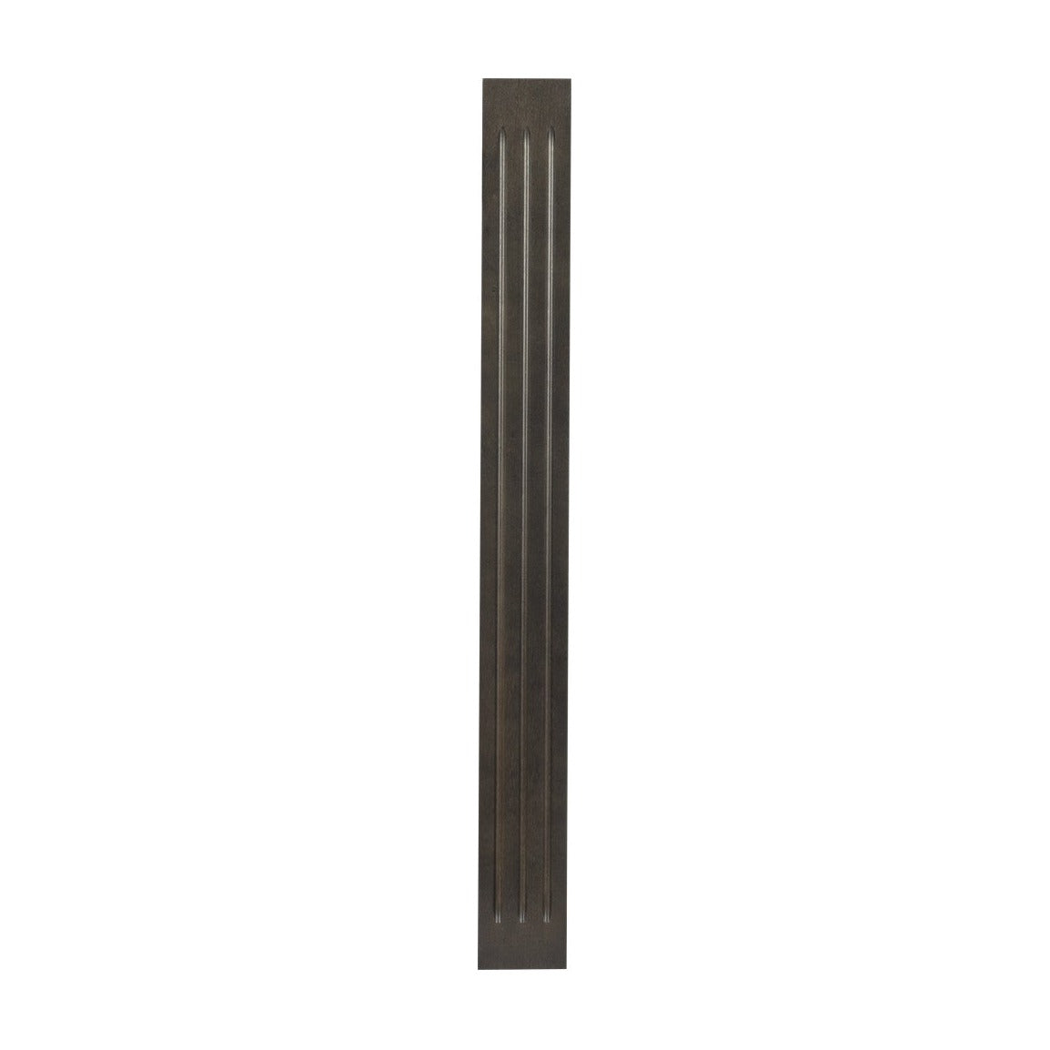 3"W x 30"H Fluted Filler in Slate, view 2
