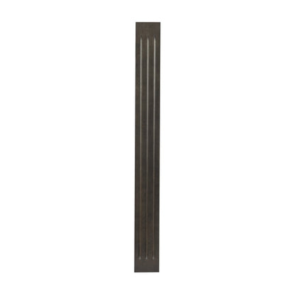 3"W x 30"H Fluted Filler in Slate, view 2