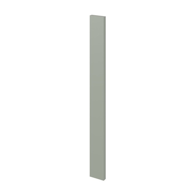 3"W x 30"H Wall Filler in Sage Green