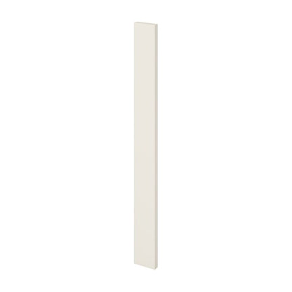 3"W x 30"H Wall Filler in Shell White