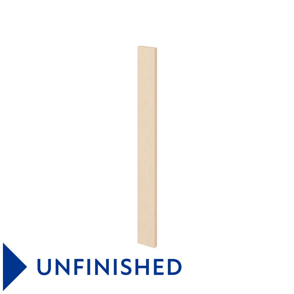 3"W x 30"H Wall Filler in Unfinished