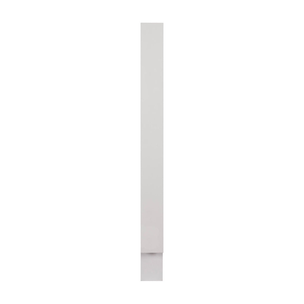 3"W x 34.5"H Base Filler in Polar White, view 3