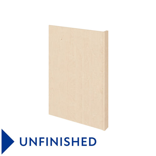 3"W x 34.5"H x 24"D Dishwasher End Panel in Unfinished