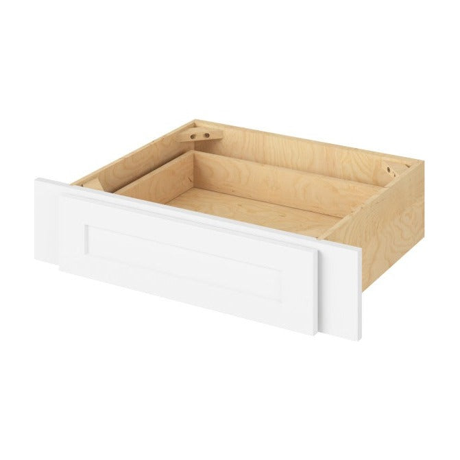 30"W Knee Drawer Cabinet in Catalina Polar White