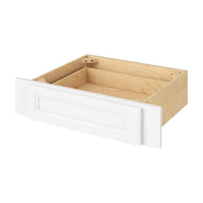 30"W Knee Drawer Cabinet in Maui Polar White