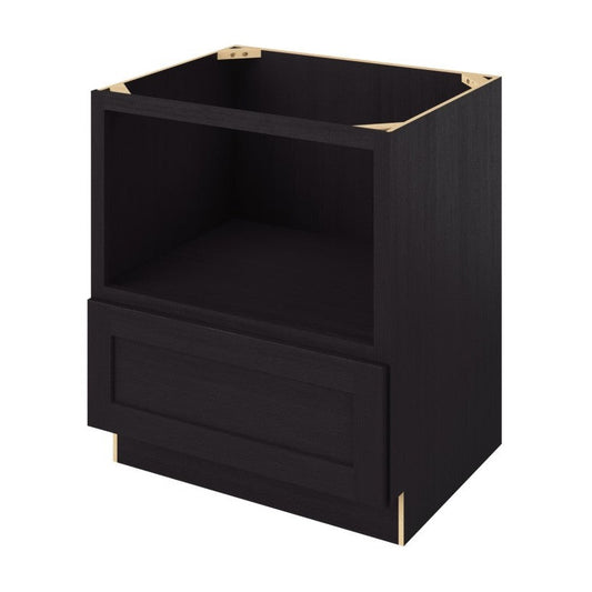 30"W Microwave Base Cabinet with One Drawer in Catalina Espresso