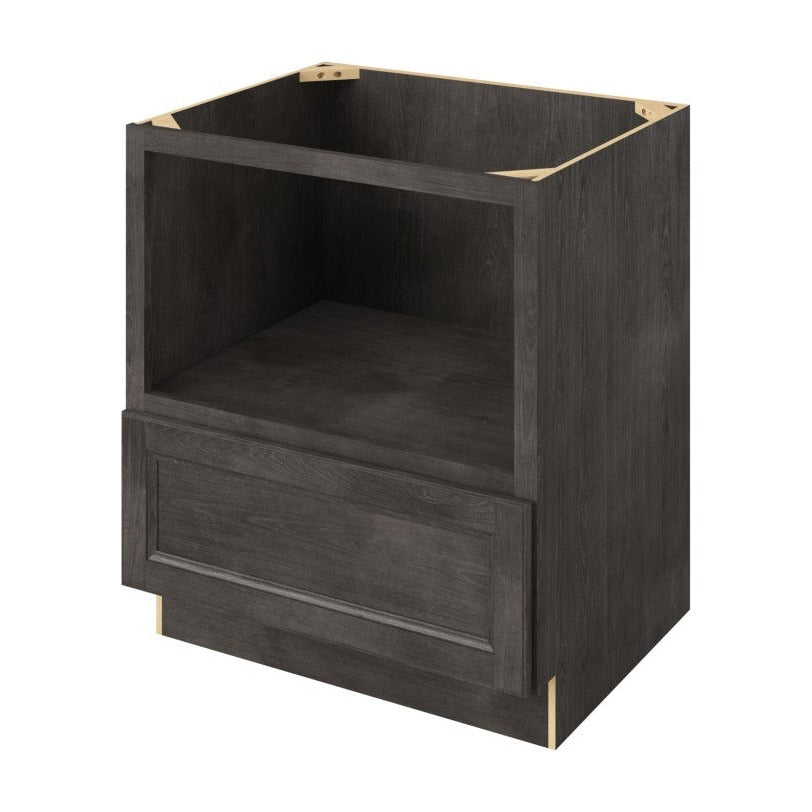 30"W Microwave Base Cabinet with One Drawer in Maui Slate