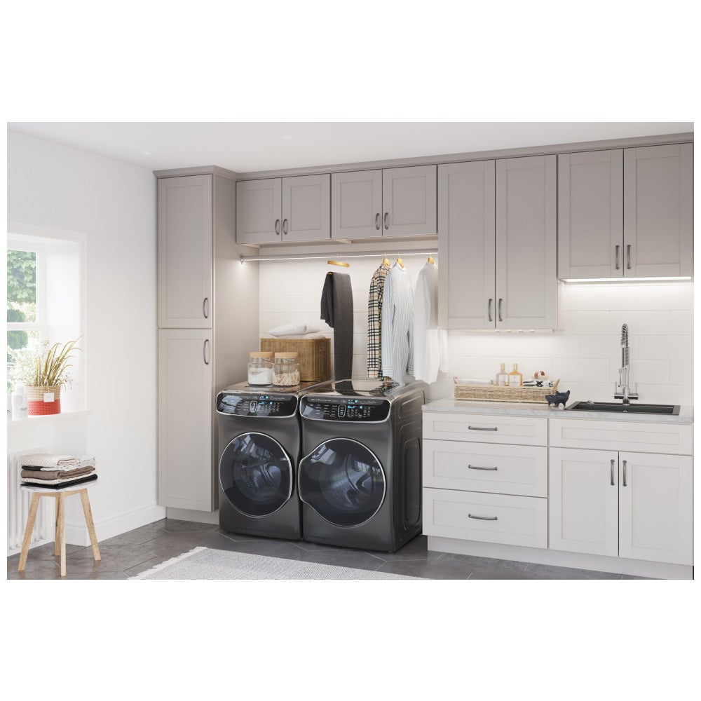 30"W Sink Base Cabinet with Double Doors in Catalina Pebble Grey, view 4