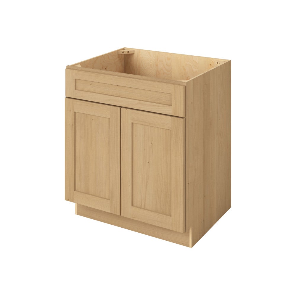 30"W Sink Base Cabinet with Double Doors in Catalina Sandstone