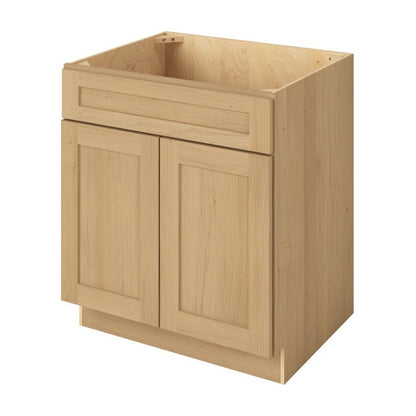 30"W Sink Base Cabinet with Double Doors in Catalina Sandstone