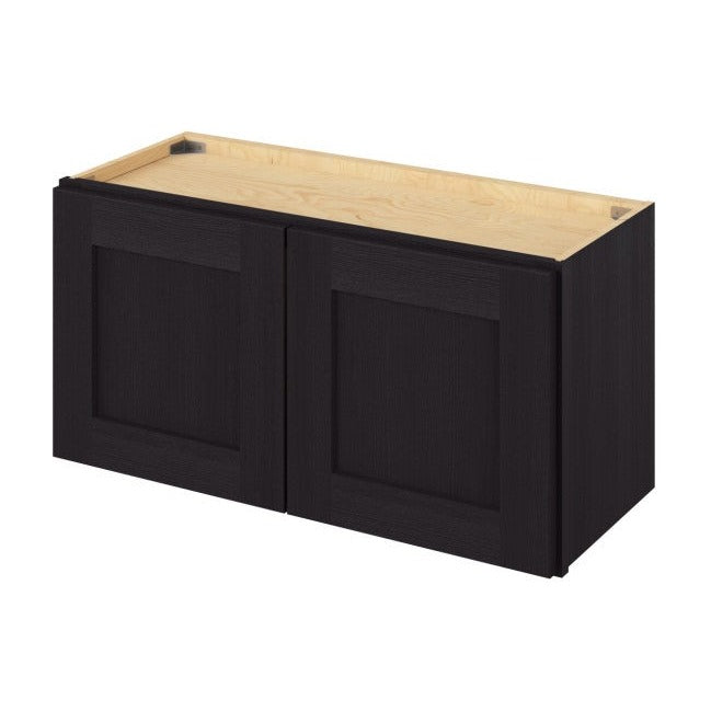 30"W x 15"H Wall Cabinet with Double Doors in Catalina Espresso