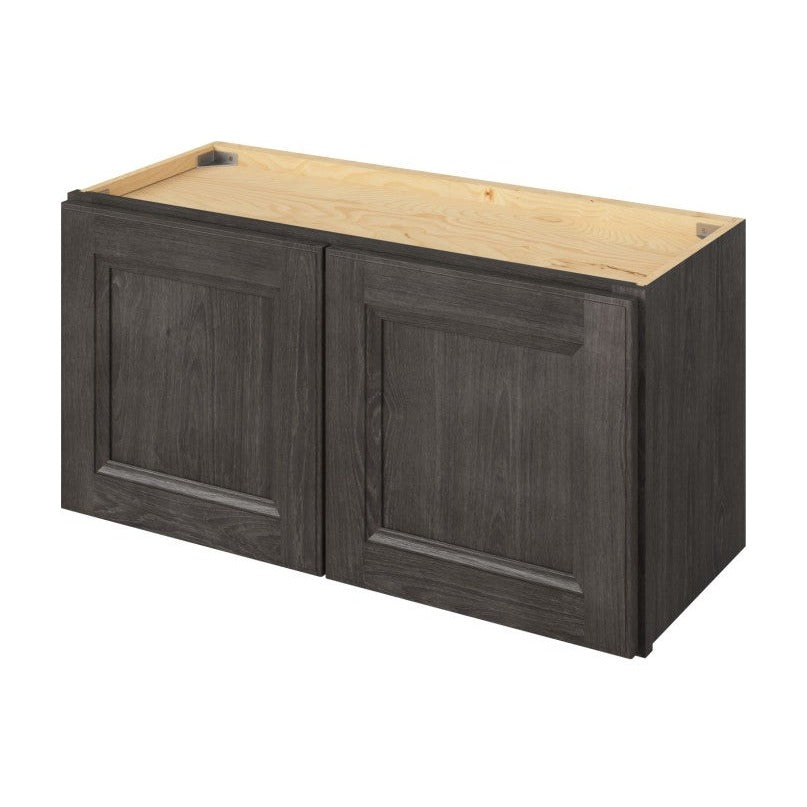 30"W x 15"H Wall Cabinet with Double Doors in Maui Slate
