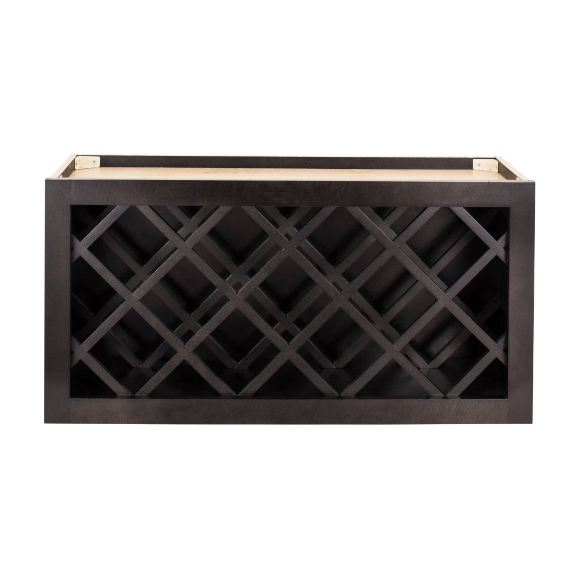 30"W x 15"H Wall Wine Rack in Espresso, view 2