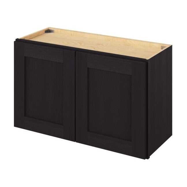 30"W x 18"H Wall Cabinet with Double Doors in Catalina Espresso