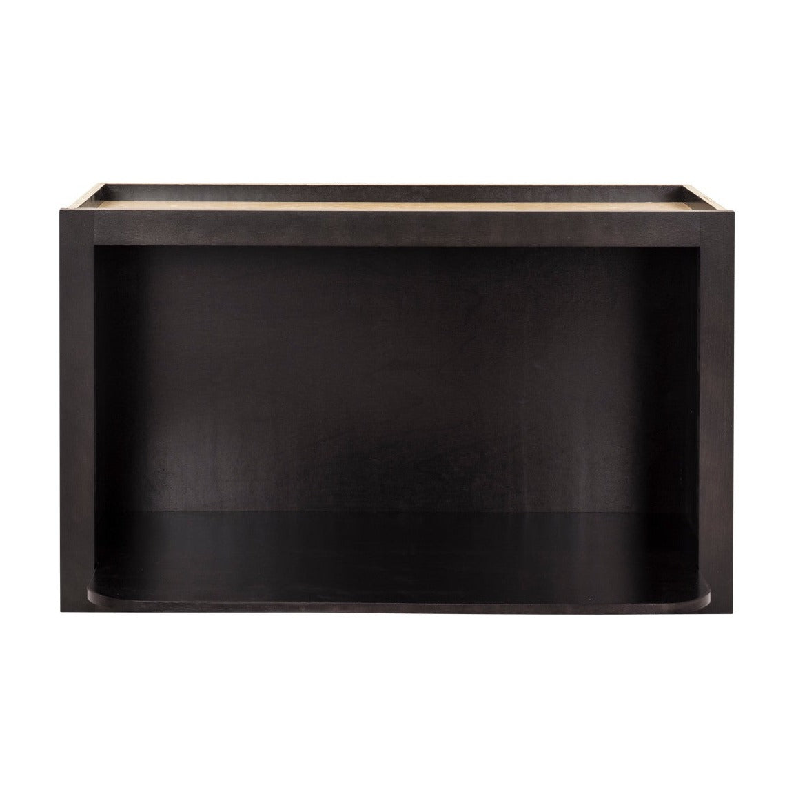 30"W x 18"H Wall Microwave Shelf Cabinet in Espresso, view 2