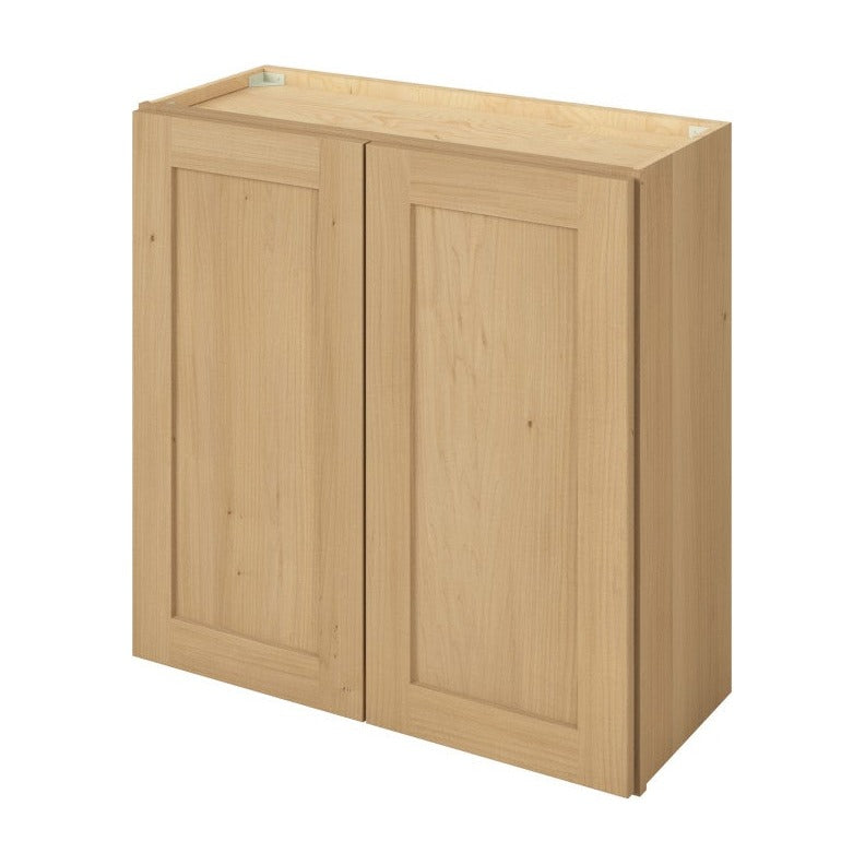 30"W x 30"H Wall Cabinet with Double Doors and Two Shelves in Catalina Sandstone