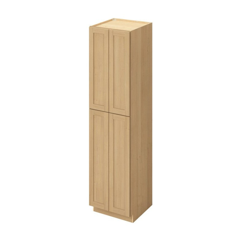 30"W x 84"H Pantry Cabinet with Four Doors and Six Shelves in Catalina Sandstone