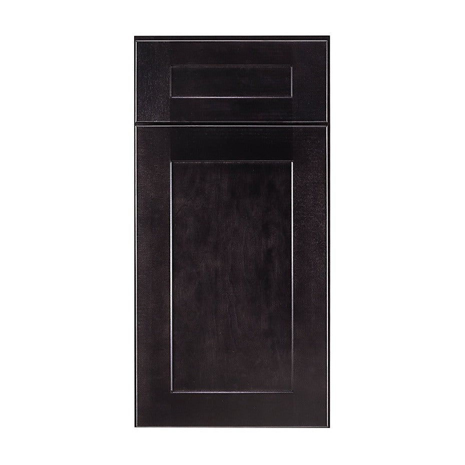 33"W Base Cabinet with Double Doors and Double Drawers in Catalina Espresso, view 2