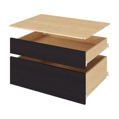 33"W Double Oven Cabinet Drawer Kit in Hatteras Espresso