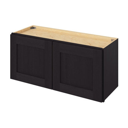 33"W x 12"H Wall Cabinet with Double Doors in Catalina Espresso