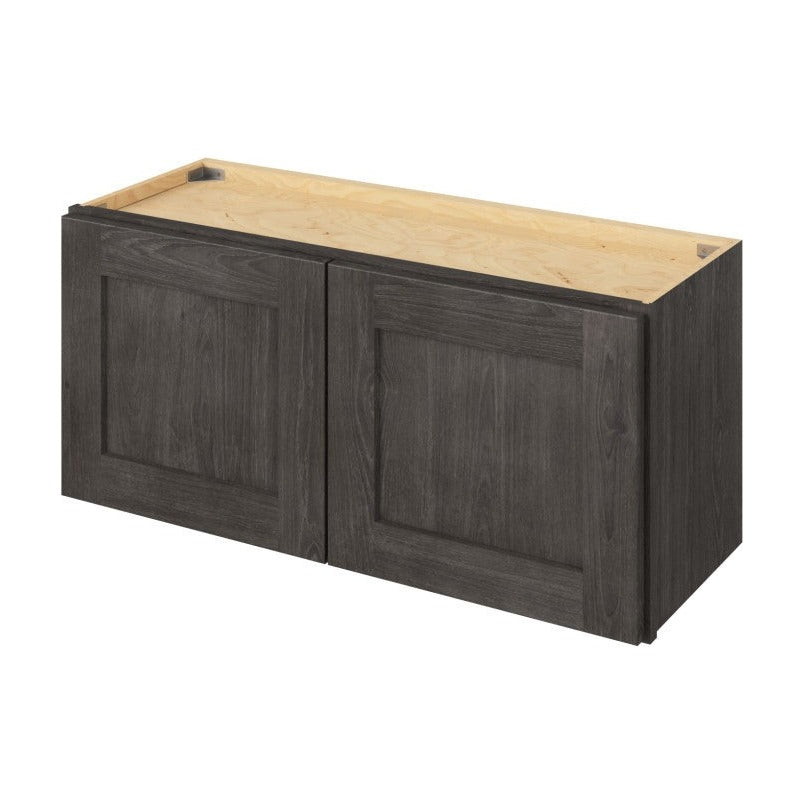 33"W x 12"H Wall Cabinet with Double Doors in Catalina Slate