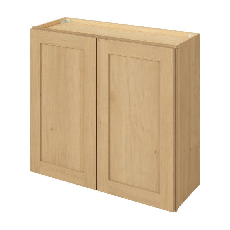 33"W x 30"H Wall Cabinet with Double Doors and Two Shelves in Catalina Sandstone