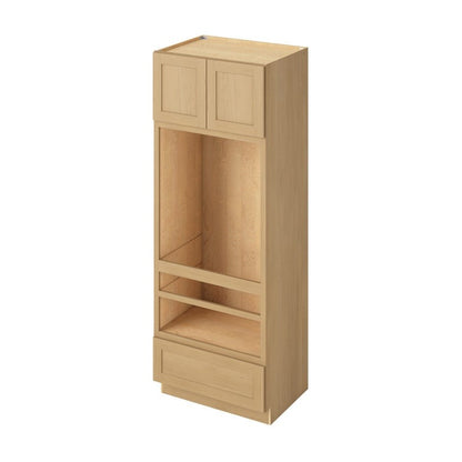 33"W x 90"H Universal Double Oven Cabinet with Double Doors and One Drawer in Catalina Sandstone