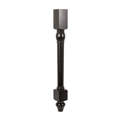 34.5"H Decorative Leg in Espresso