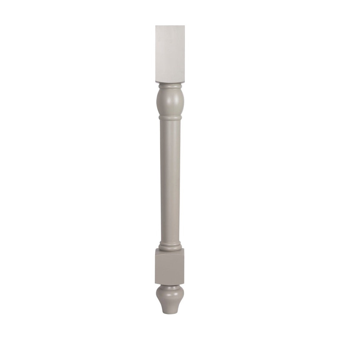 34.5"H Decorative Leg in Pebble Grey, view 2