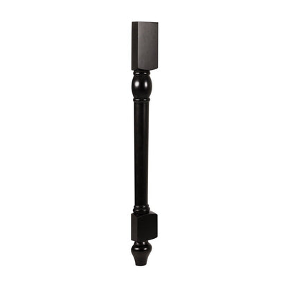 34.5"H Split Decorative Leg in Espresso